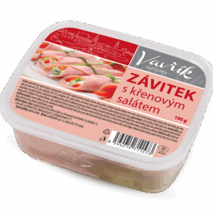 Závitek šunkový s křenovým salátem 190g